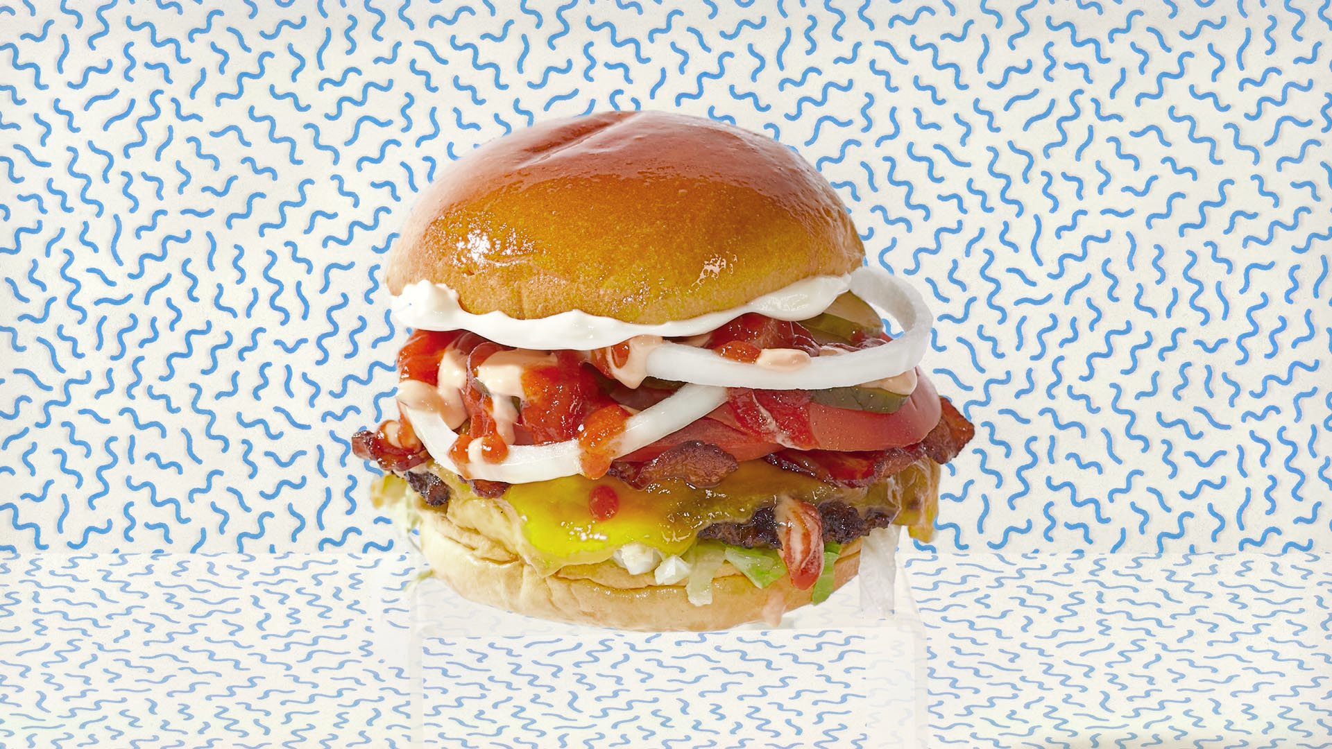 Smash Bacon Cheeseburger