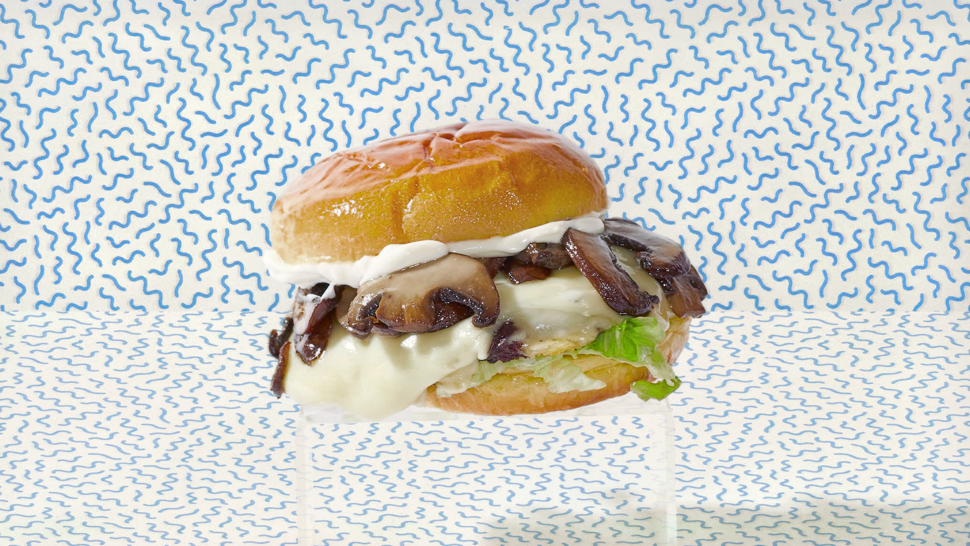 Smash Shroom Burger