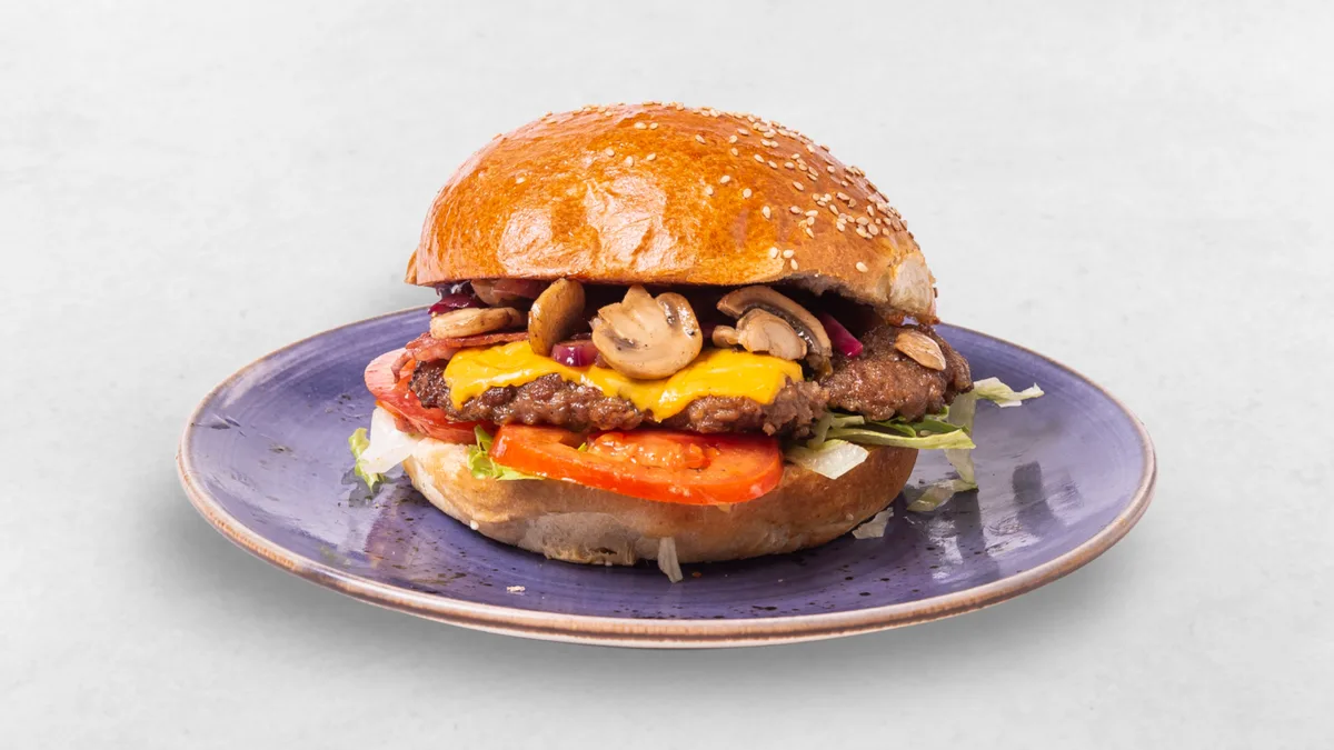 XL BBQ Party Burger