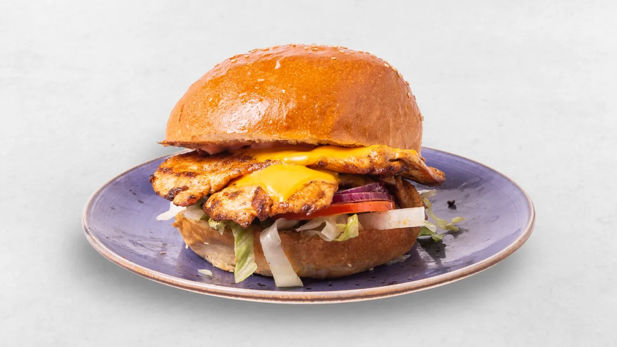 XL Chicken Cheese Burger