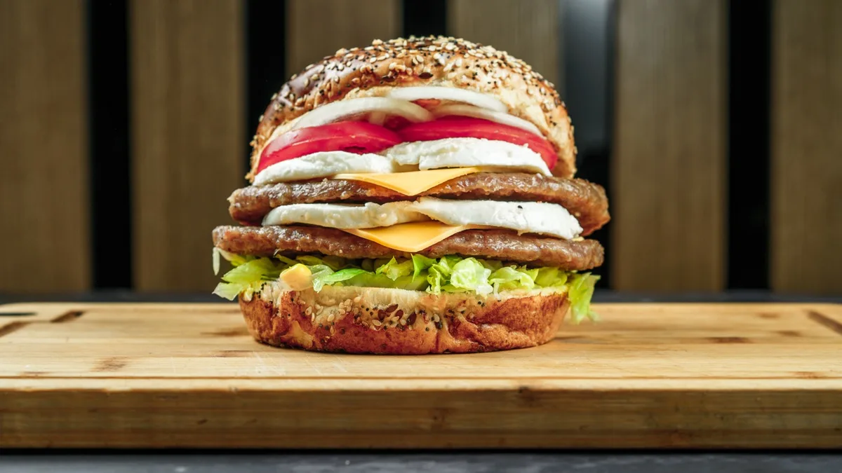 Double trouble burger