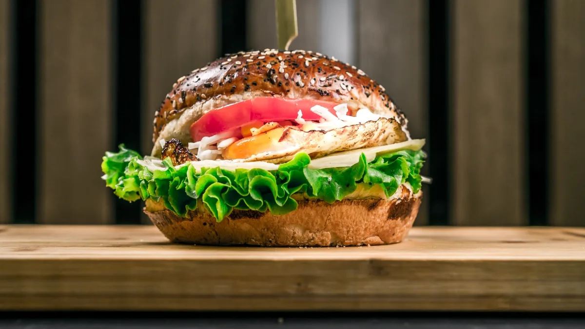 Vegetable burger