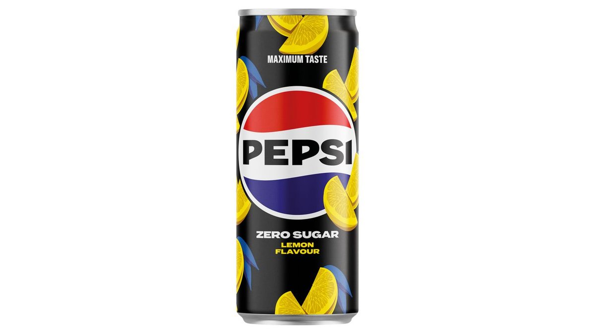 Pepsi Zero colaízű energiamentes szénsavas üdítőital édesítőszerekkel citrom ízesítéssel 330 ml