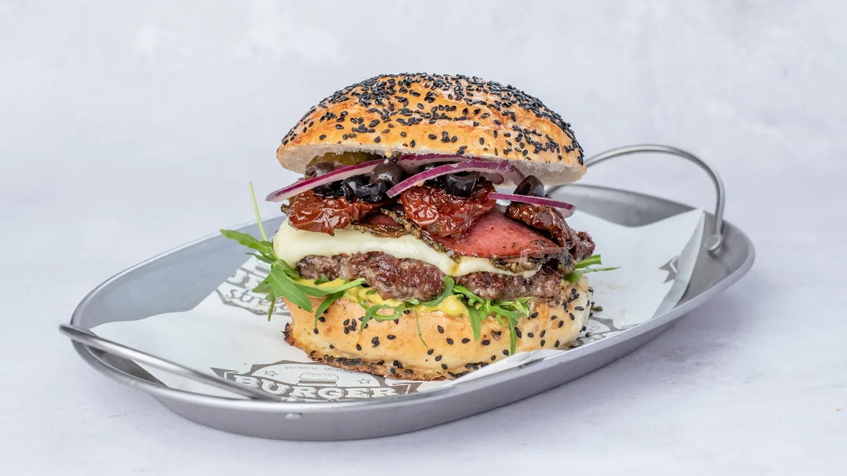 Burger italian