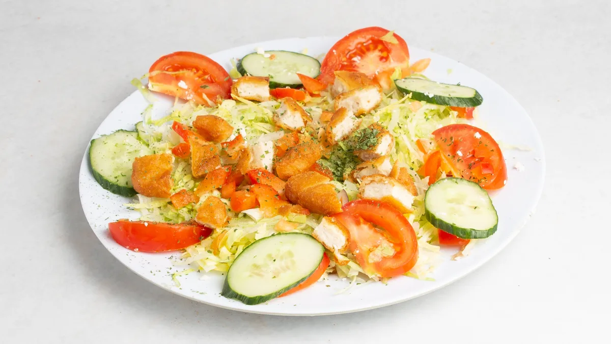 Hähnchenbrust Salat