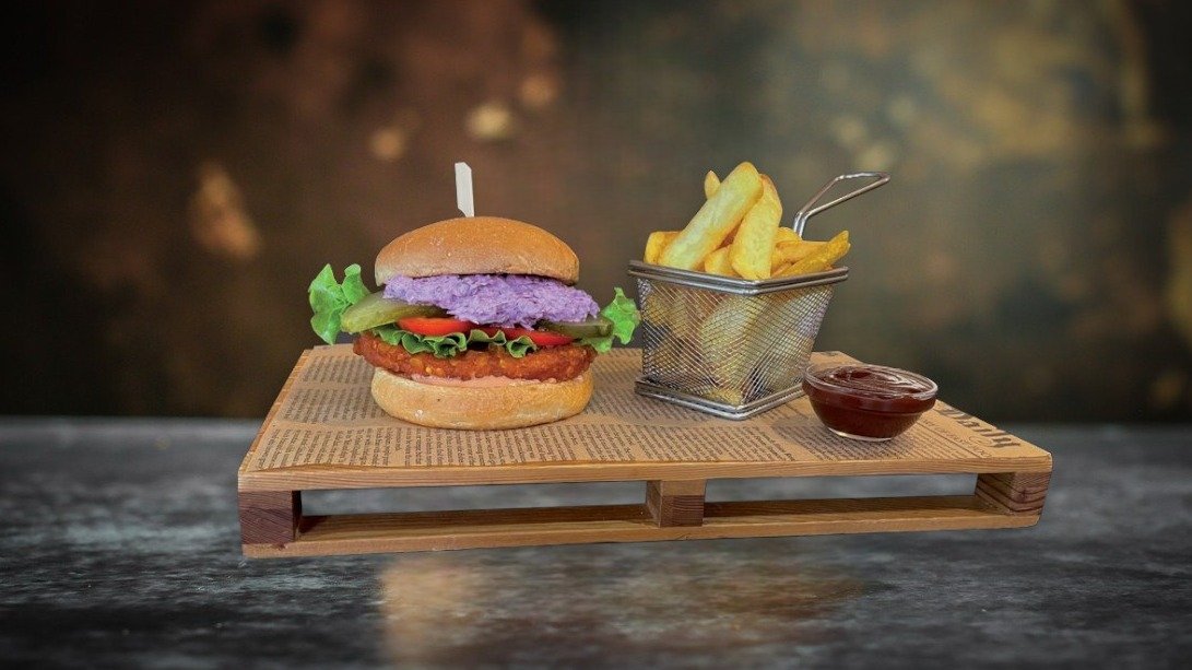 Infinity Chicken Burger Menu