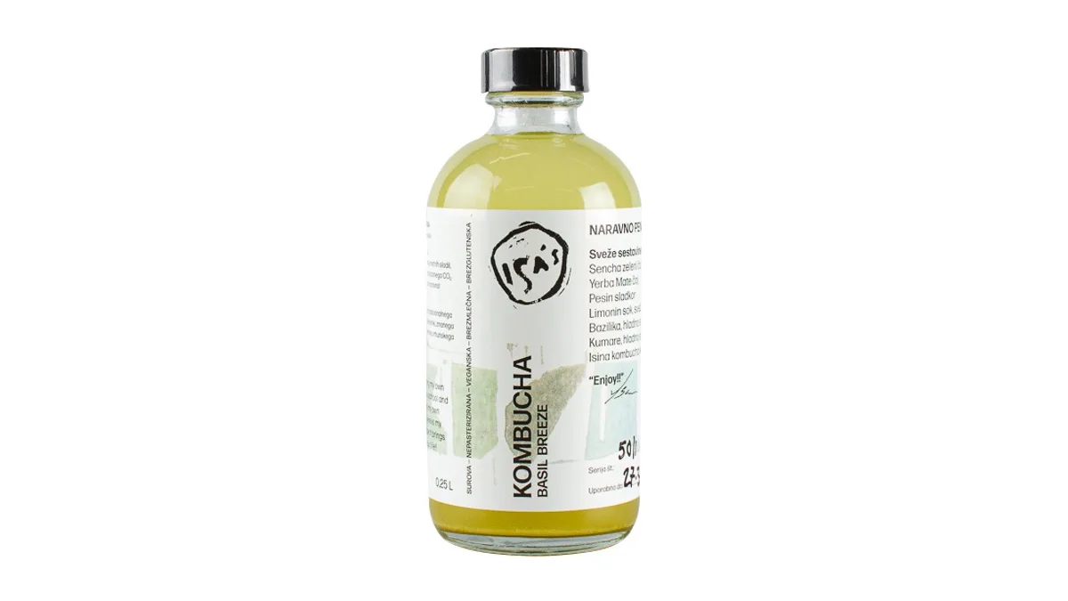Isa's Kombucha Basil Breeze 0.25 l