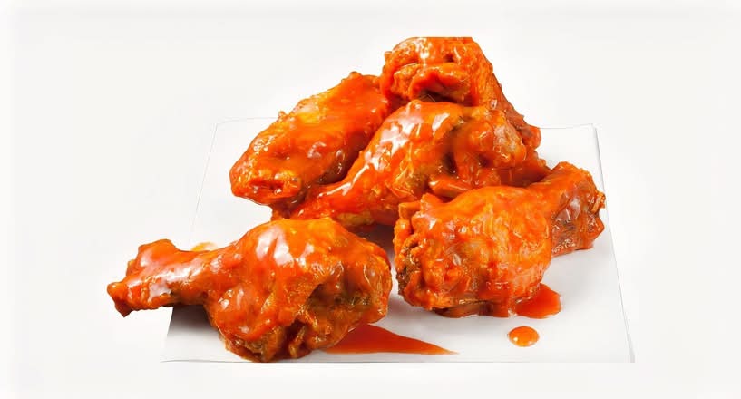 6 Pc Chicken Wings
