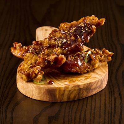 Sticky Hickory Tenders (728 kJ)