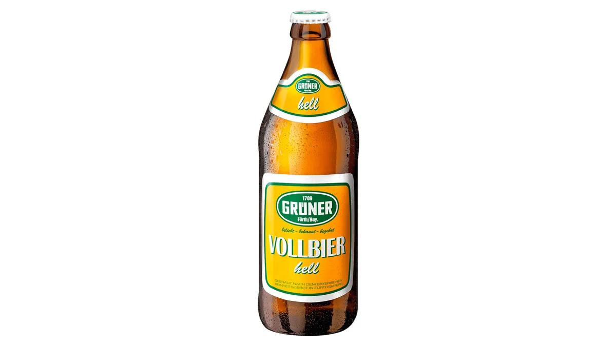 Grüner Vollbier Hell 0,5 l