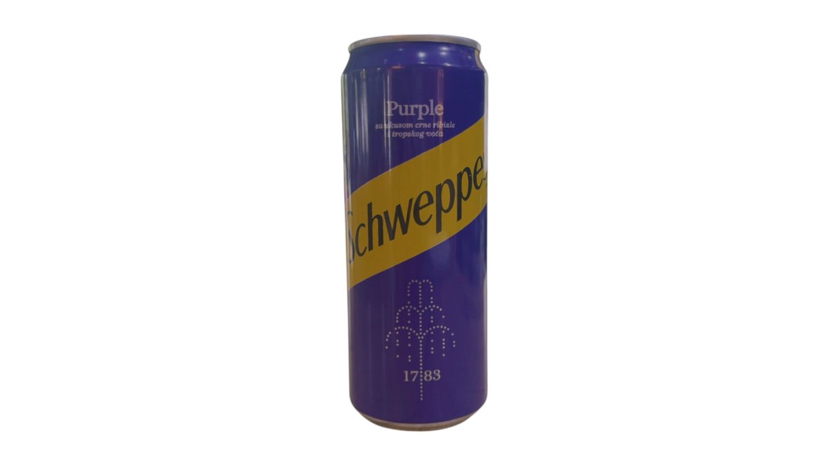 Schweppes purple 0.33l