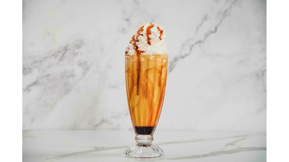 Caramel frappe