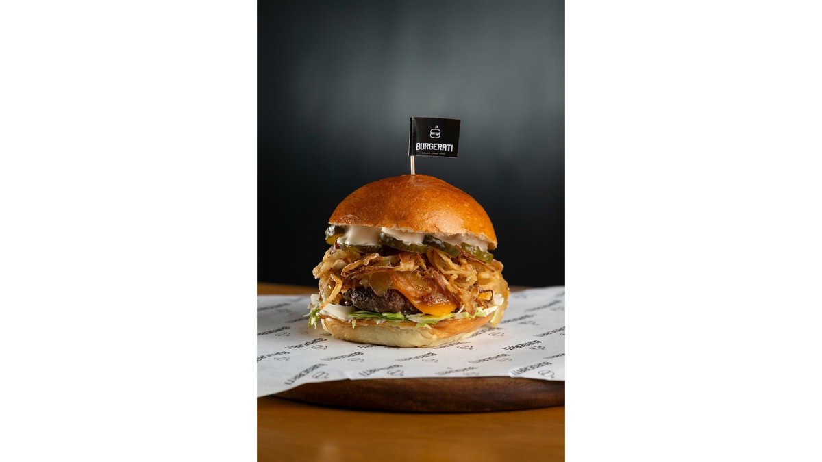 Crunchy ranch burger