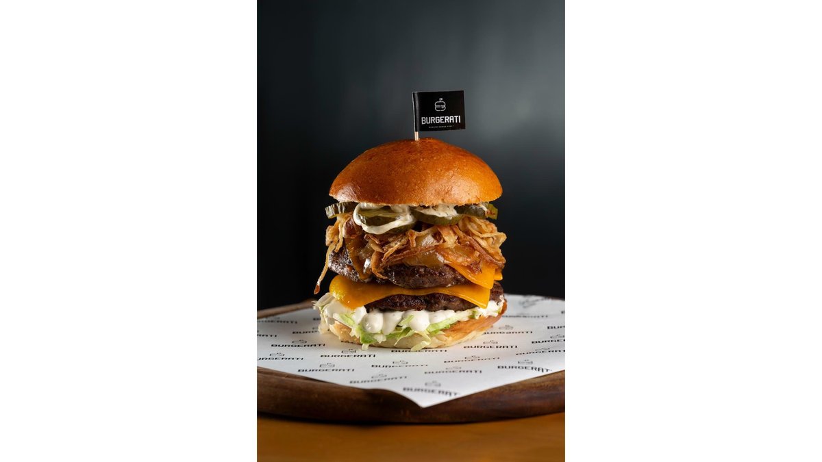 Double crunchy ranch burger