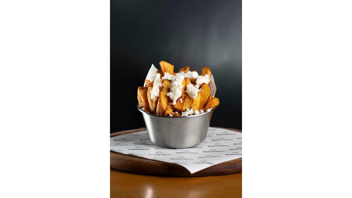 Feta cheese fries