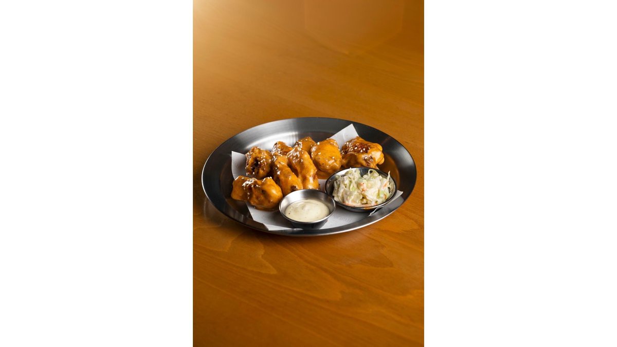 Honey mustard chicken wings