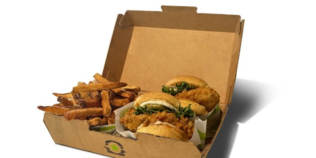 Chicken Sliders Boxed Lunch