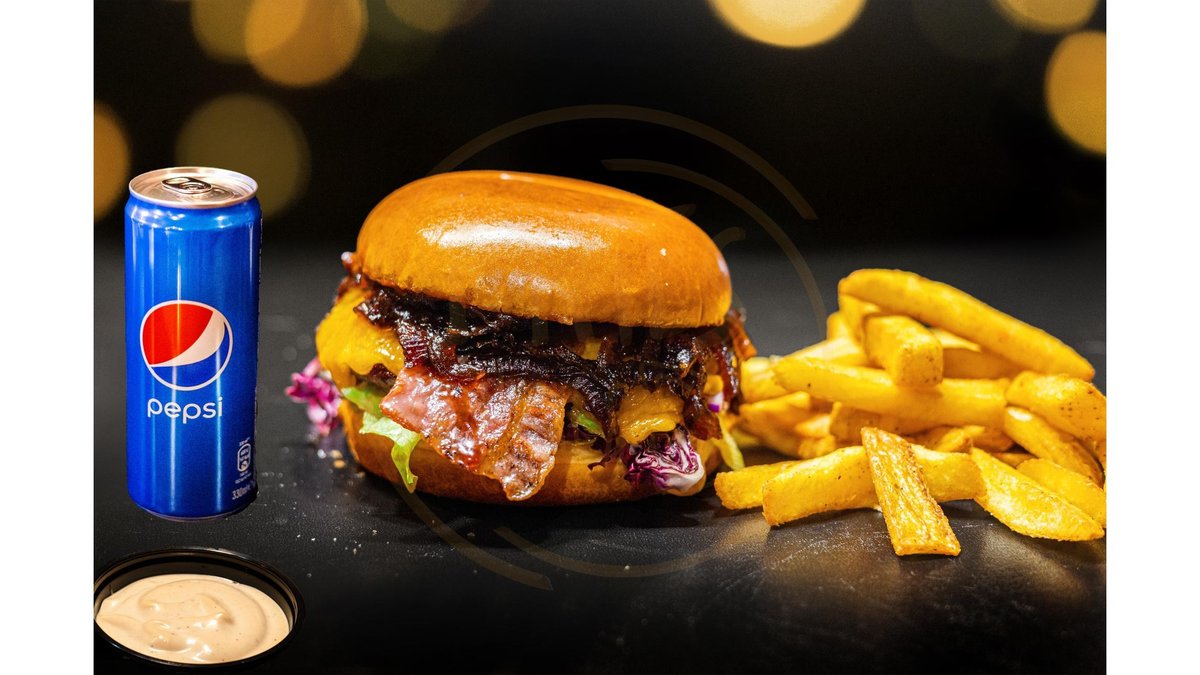 Meniu Cheesy Bacon Burger