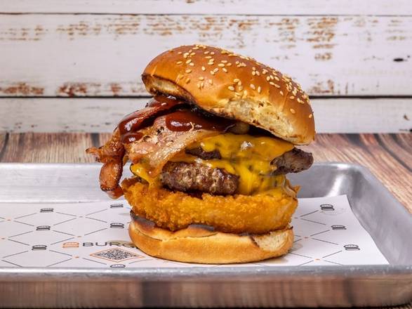 Double 1/3 lb. Cowboy Angus Beef Burger
