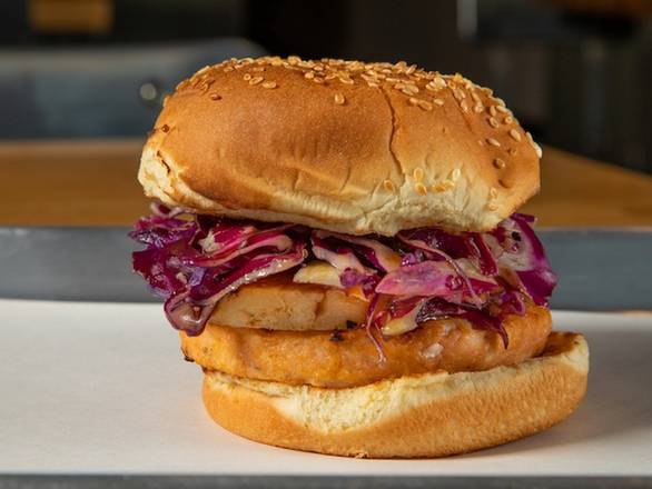 Hawaiian Wild Salmon Burger (P)