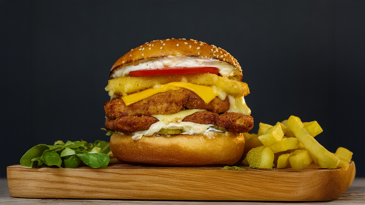 Čiki Čizz + pomfrit