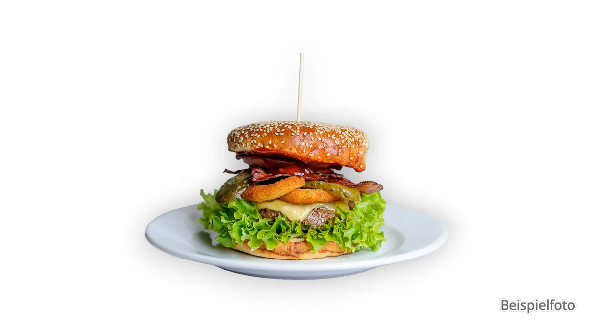 BBQ Burger mit Jalapeños