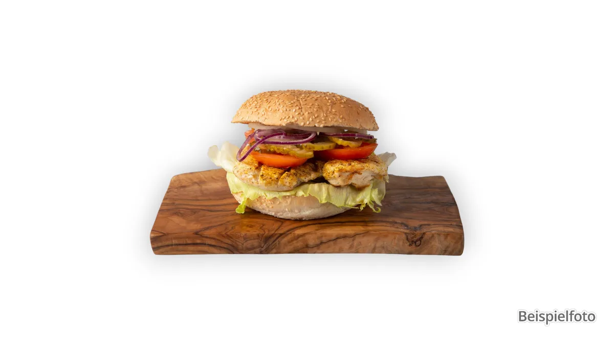 Crispy Chicken Burger mit Jalapeños