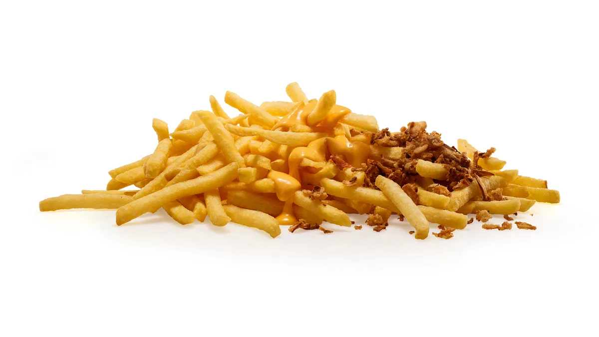 Cheesy Onion Fries