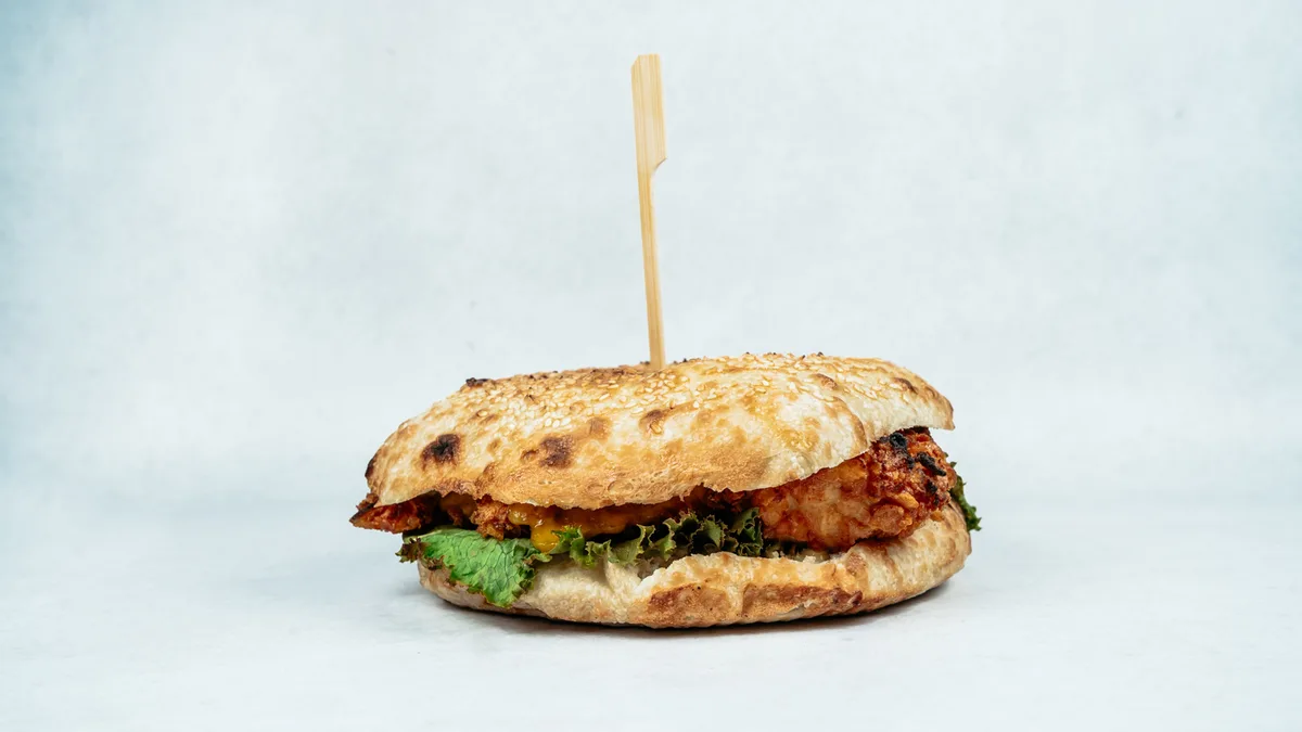 Burger pohana piletina