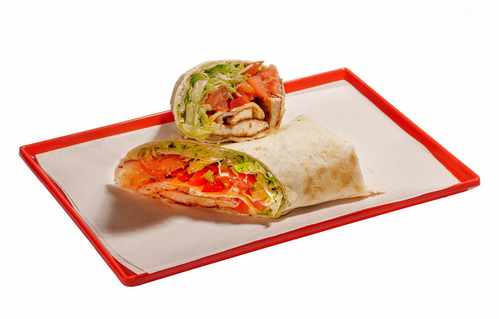 Garlic Chicken Wrap