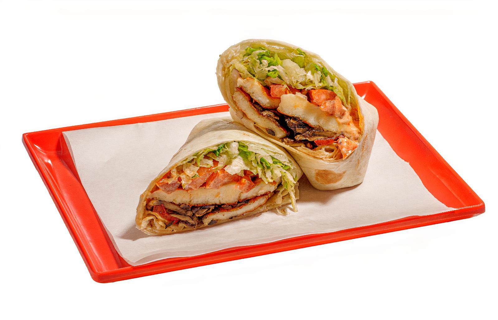 Halloumi Wrap