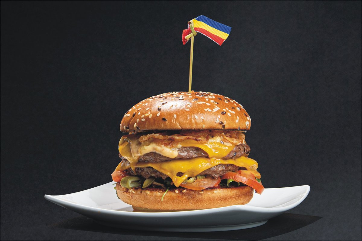 Double cheese burger
