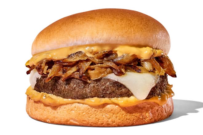 Grass-Fed Sweet Onion Burger