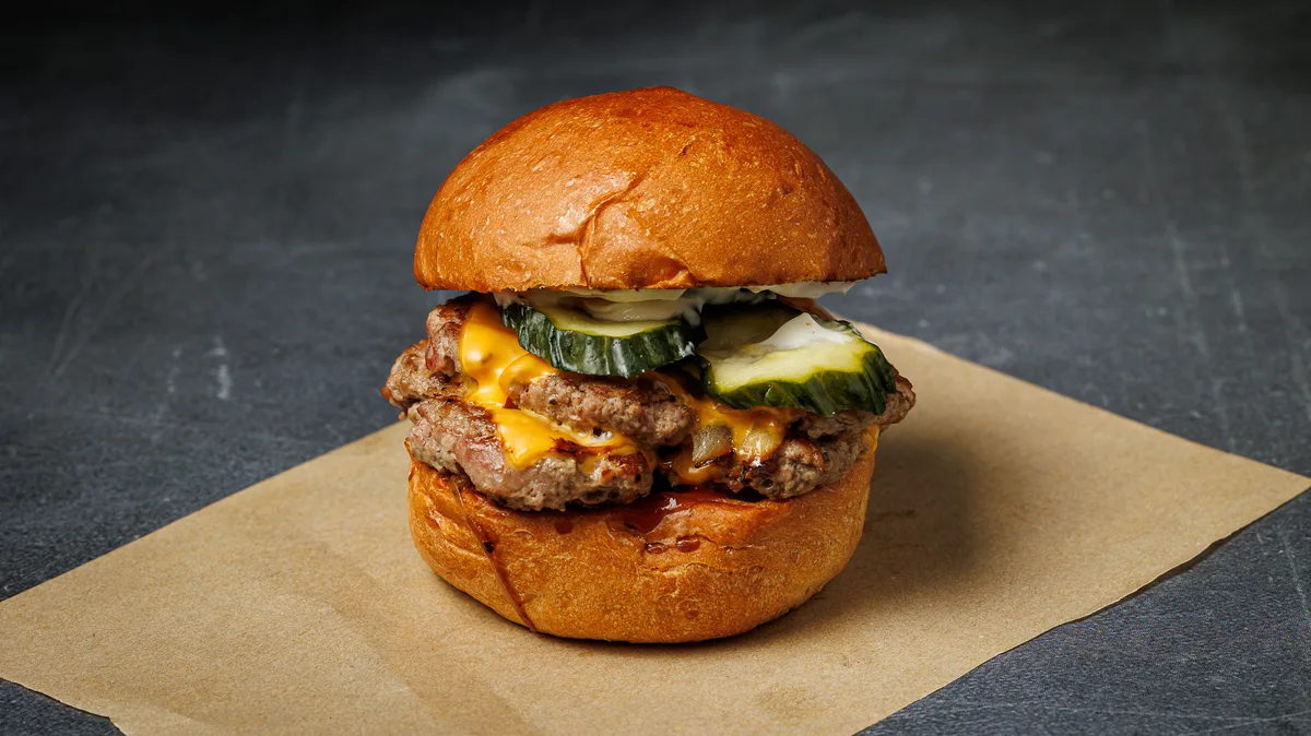 3 Smashed Classic Burger