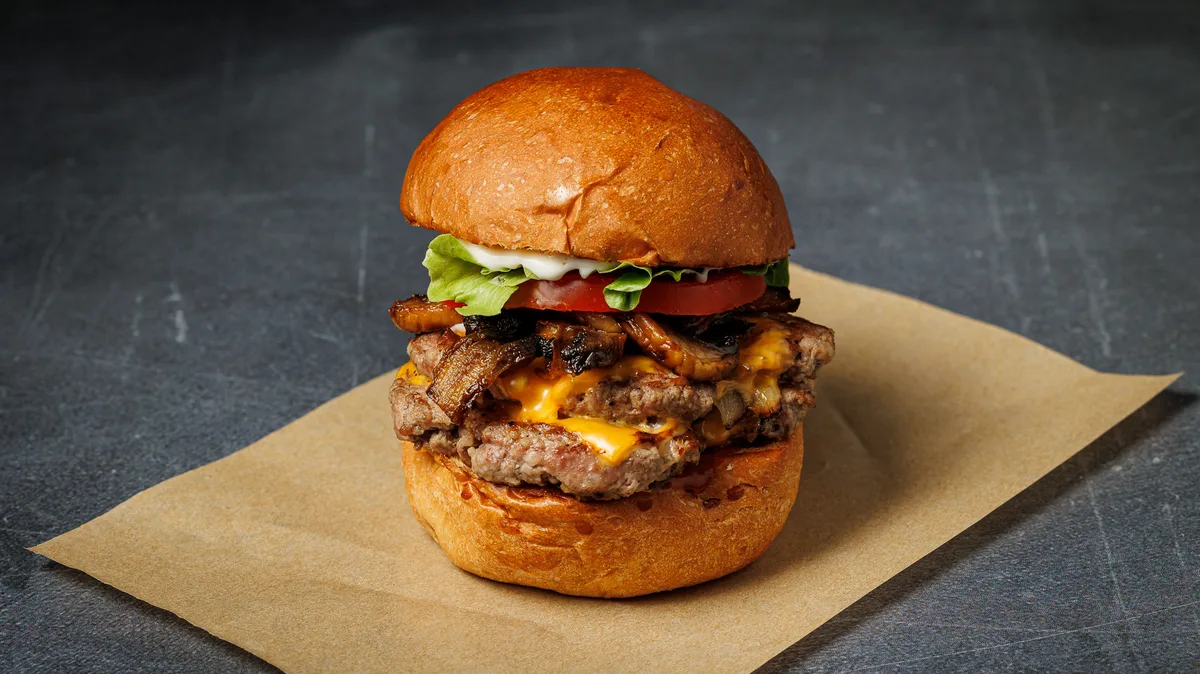 Burgin Truffle Burger