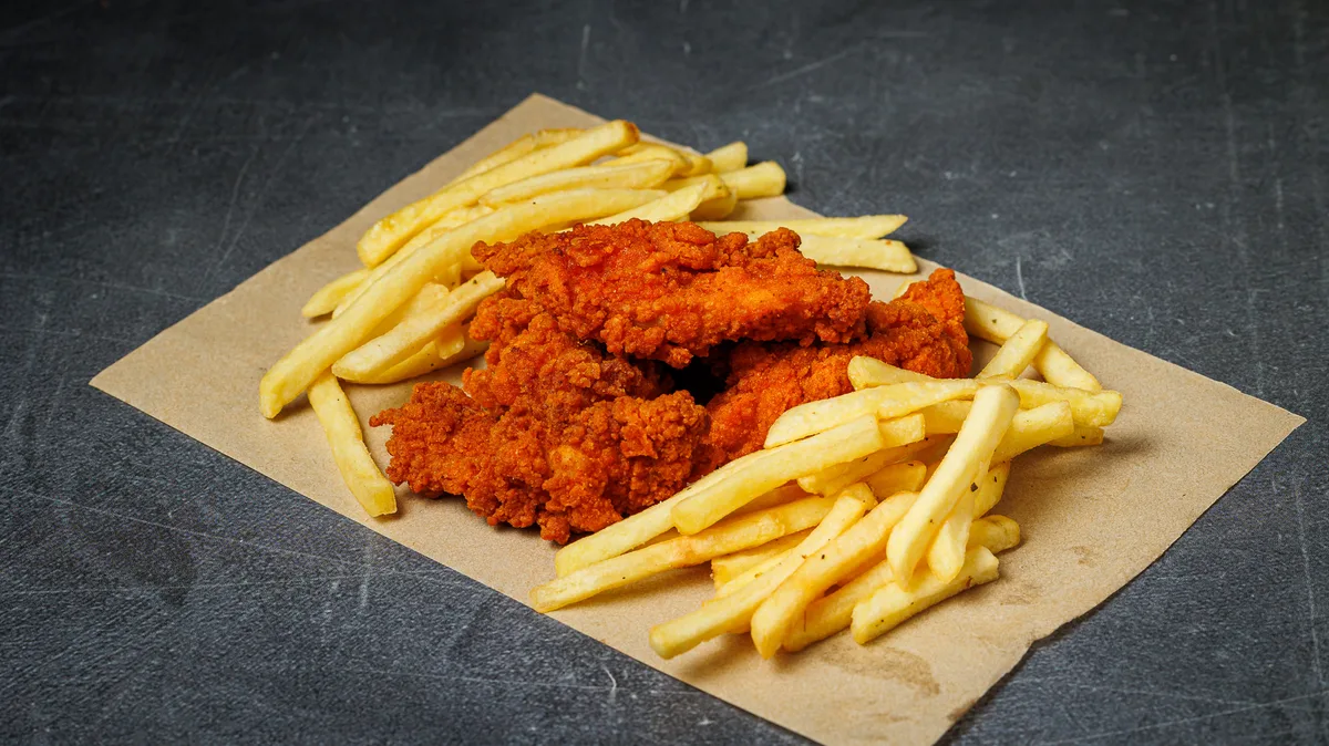 Chicken Sliders με Πατάτες