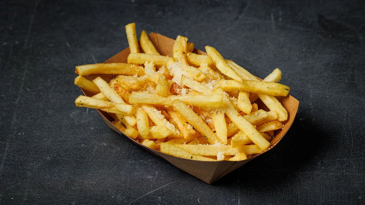 Fries με Τρόύφα και Παρμεζάνα