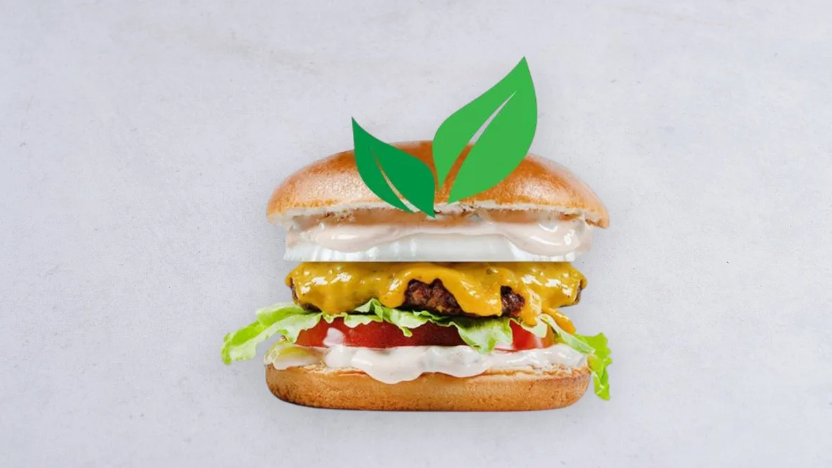 Burger kanapeczka