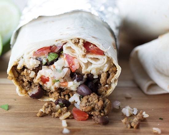 Ground Beef Burrito