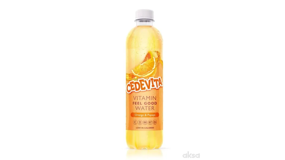 Cedevita vitamniska voda orange papaja 0.5l