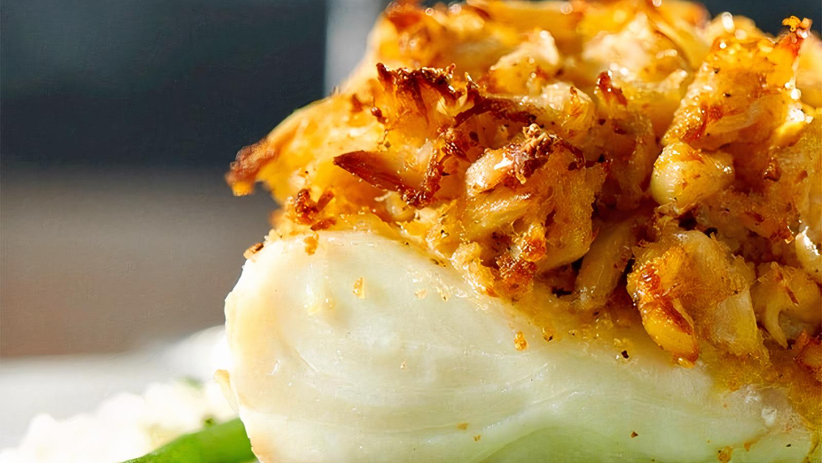 Crab-Crusted Haddock