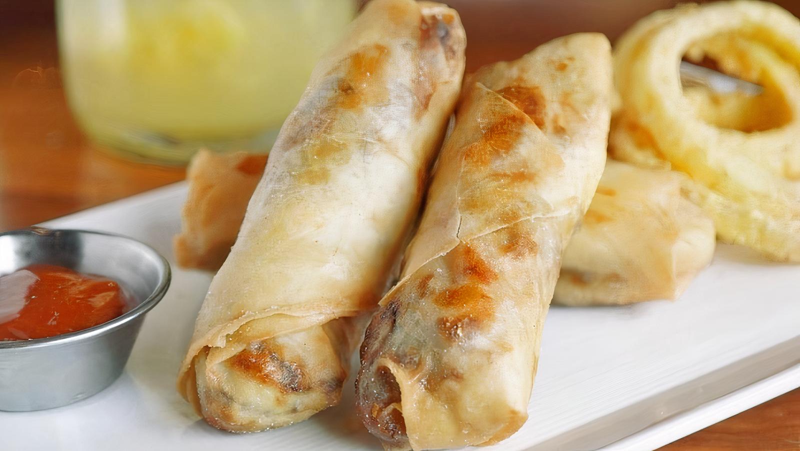 GF Cheesesteak Spring Rolls