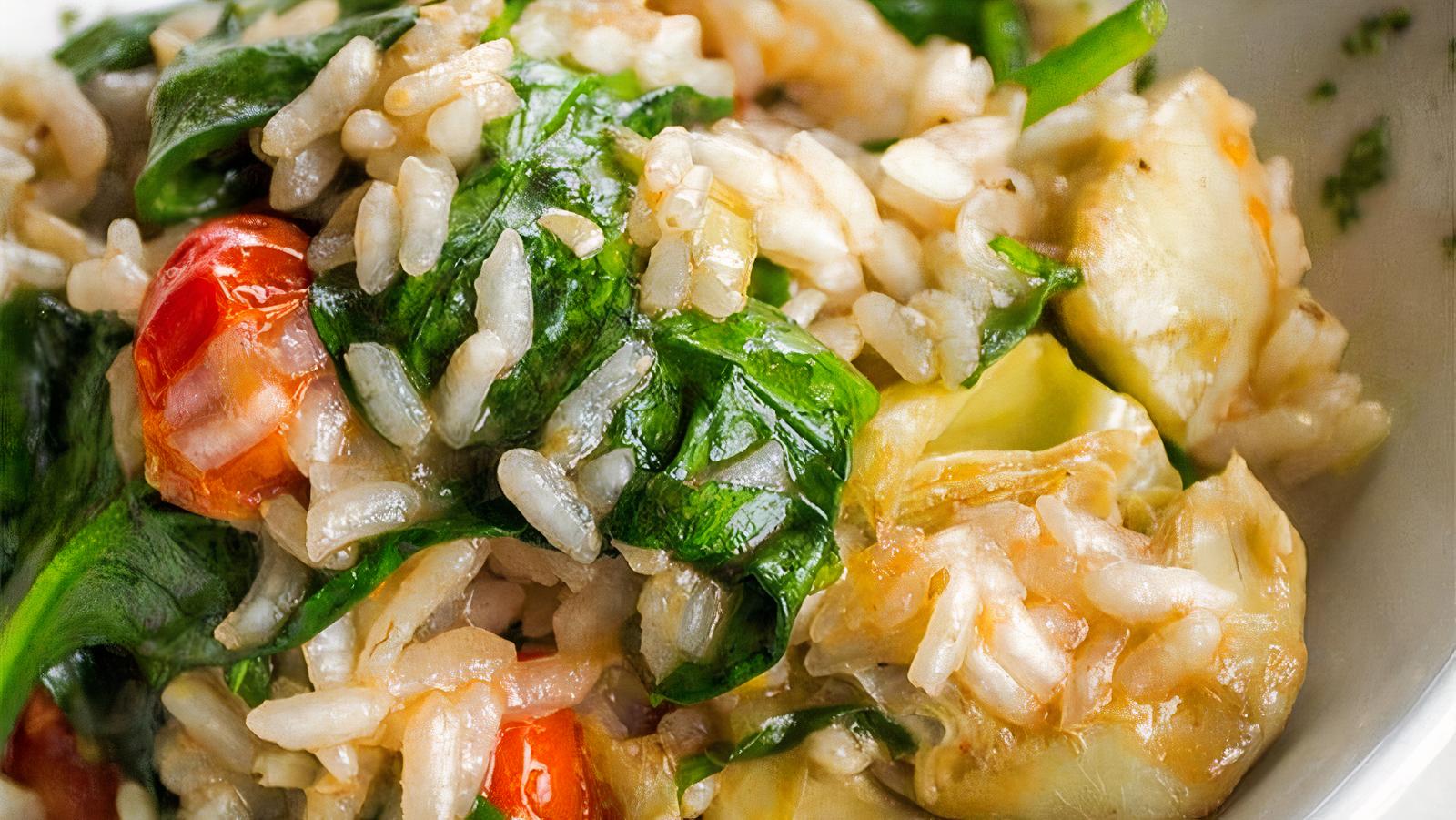 Gluten Free Mediterranean Chicken Risotto (Full)