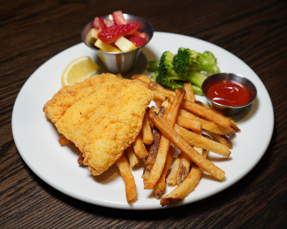 Kids Gluten Free Fried Haddock