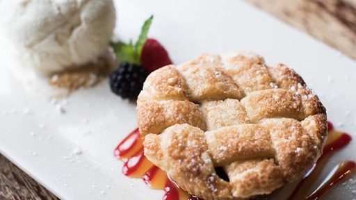 Mini Pecan Pie w/ Vanilla Ice Cream