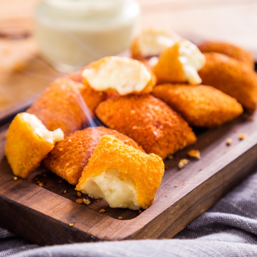 Crispy de Queijo Gouda (10 Unidades)