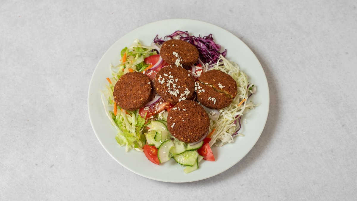 10. Falafel talíř