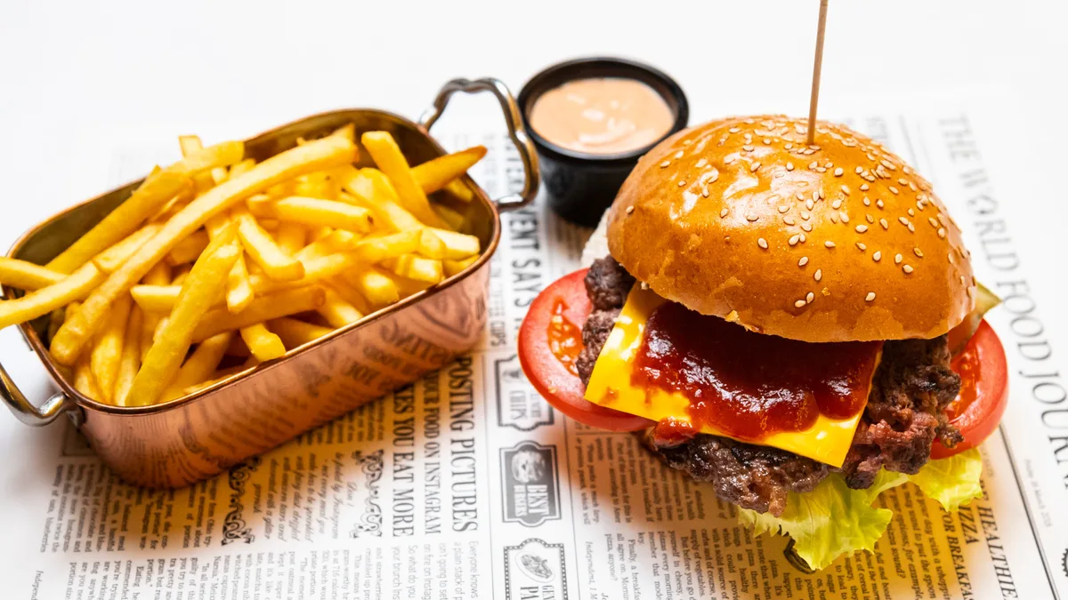 Burger menu