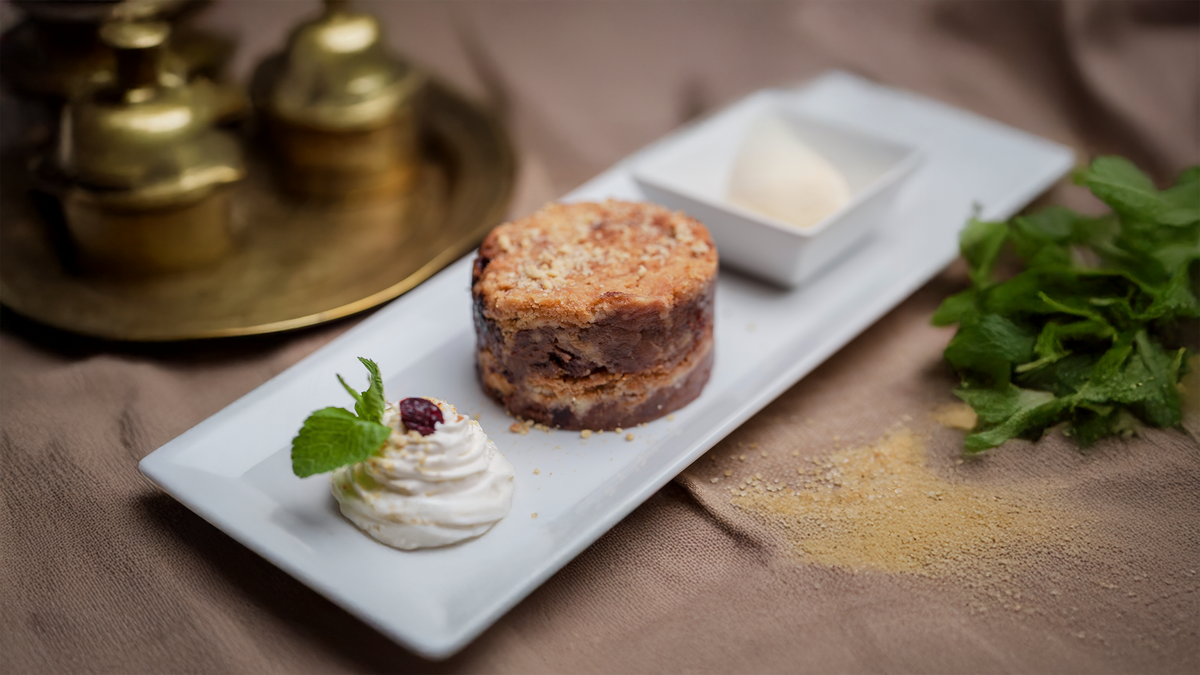 Apple crumble