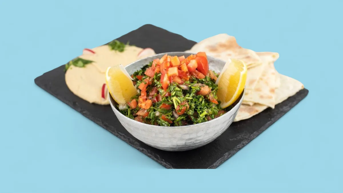 Levant style breakfast